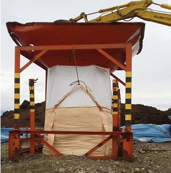 黒土のフレコン詰めを販売します。